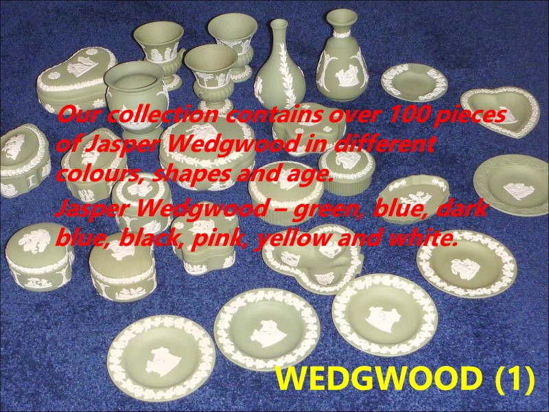 WEDGWOOD (1)     Our collection contains over 100 pieces of Jasper